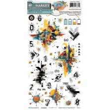 49 And Market Rub-On Transfer Set 6X12 - Level Up Gamer