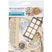 49 And Market Die-Cut Elements - Country Heart Cafe
