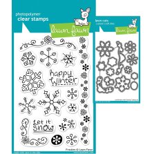Lawn Fawn Clear Stamp &amp; Die Bundle - Frosties LF2643 UTG�ENDE