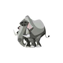 Tim Holtz Sizzix Thinlits Dies - Clarence Mini 66216