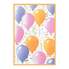Sizzix Layered Stencils By Stacey Park 4/Pkg - Birthday Balloons 667133