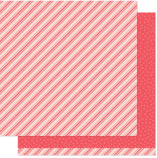 Lawn Fawn Stripes n Sprinkles Autumn Paper 12X12 - Apple Bobbing LF4178