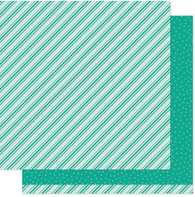 Lawn Fawn Stripes n Sprinkles Autumn Paper 12X12 - Goblin LF4180