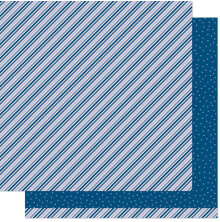 Lawn Fawn Stripes n Sprinkles Autumn Paper 12X12 - Full Moon LF4181