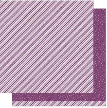 Lawn Fawn Stripes n Sprinkles Autumn Paper 12X12 - Hocus Pocus LF4182