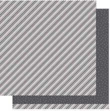 Lawn Fawn Stripes n Sprinkles Autumn Paper 12X12 - Haunted House LF4183