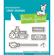 Lawn Fawn Clear Stamps 2X3 - Hocus Purr-Cus! Add-On LF4189