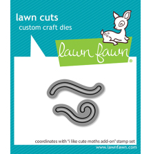 Lawn Fawn Dies - I Like Cute Moths Add-On LF4196
