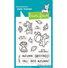 Lawn Fawn Clear Stamps 3X4 - Fall Mice LF4197