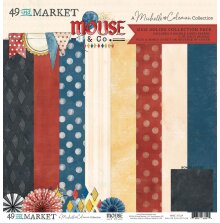 49 And Market Solid Collection Pack 12X12 - Mouse &amp; Co.