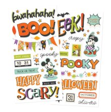 Simple Stories Foam Stickers 43/Pkg - Say Cheese Classic Mouse Halloween