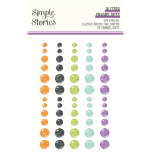 Simple Stories Enamel Dots 60/Pkg - Say Cheese Classic Mouse Halloween