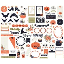 Simple Stories Bits &amp; Pieces Die-Cuts 89/Pkg - Frightful Fun