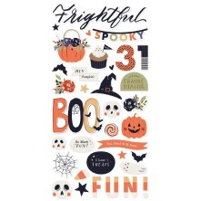 Simple Stories Foam Stickers 79/Pkg - Frightful Fun
