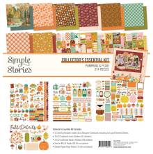 Simple Stories Collectors Essential Kit 12X12 - Pumpkins &amp; Plaid
