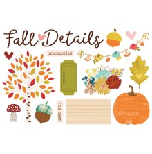 Simple Stories Simple Page Pieces - Pumpkins &amp; Plaid