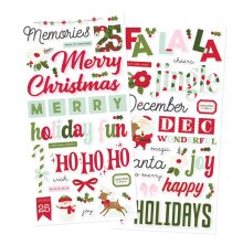 Simple Stories Foam Stickers 60/Pkg - Kringle &amp; Co.