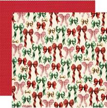 Simple Stories Old-Fashioned Christmas Paper 12X12 - Sweet Traditions