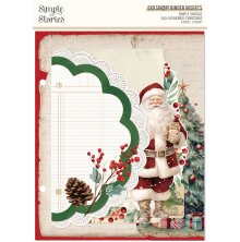 Simple Stories Binder Inserts 6X8 - Simple Vintage Old-Fashioned Christmas