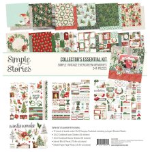 Simple Stories Collectors Essential Kit 12X12 - Simple Vintage Evergreen Memories