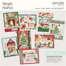 Simple Stories Simple Cards Kit - Simple Vintage Evergreen Memories