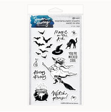 Simon Hurley create. Clear Stamps 4X6 - Hocus Pocus