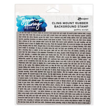 Simon Hurley create. Background Stamp 6X6 - Gothic Script