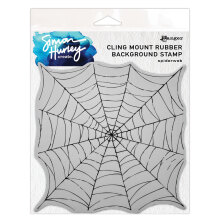 Simon Hurley create. Background Stamp 6X6 - Spiderwebs