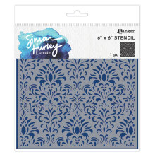 Simon Hurley create. Stencils 6X6 - Damask
