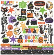 Echo Park Cardstock Stickers 12X12 - Halloween Parade