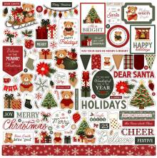 Carta Bella Cardstock Stickers 12X12 - Have A Beary Christmas