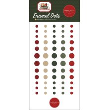 Carta Bella Adhesive Enamel Dots 60/Pkg - Have A Beary Christmas