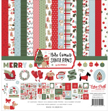 Echo Park Collection Kit 12X12 - Here Comes Santa Paws