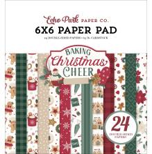 Echo Park Double-Sided Paper Pad 6X6 - Baking Christmas Cheer