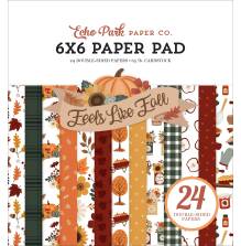 Echo Park Double-Sided Paper Pad 6X6 - Feels Like Fall