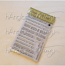 h�nglar &amp; Wings Clear Stamps - Snorkigt Sommar