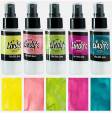 Lindy�s Stamp Gang Flat Fabio Spray Set - Go Girl! Flat