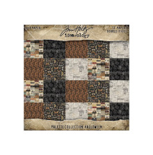 Tim Holtz Idea-ology Double- Sided Cardstock 8X8 - Halloween