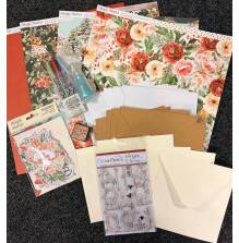 Julkorts-cropskit med exklusiv st�mpel fr�n h�nglar &amp; Wings - 2026 Vintage