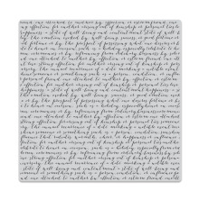 Hero Arts Cling Stamps 6X6 - Script Bold