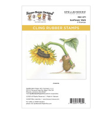 House Mouse Cling Rubber Stamp - Sunflower Walk