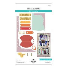Spellbinders Dies by Esther Glas - Torn Edges with Tag