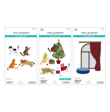 Spellbinders Dies Bundle - Christmas Cats