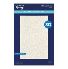 Spellbinders 3D Embossing Folder By Simon Hurley - Flowing Florals
