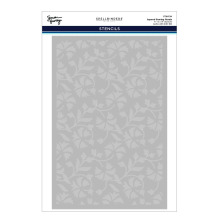Spellbinders Stencils By Simon Hurley - Layered Flowing Florals