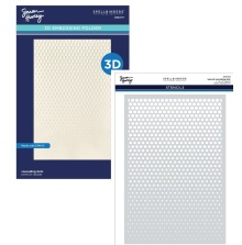 Spellbinders 3D Embossing Folder and Stencil Bundle by Simon Hurley - Cascading