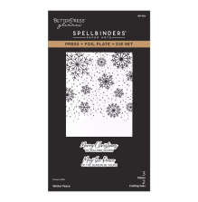 Spellbinders Press + Foil Plate &amp; Die Set - Winter Peace