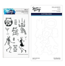 Spellbinders Stamp &amp; Die Set By Simon Hurley - Bad to The Bone