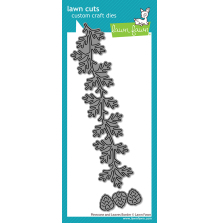 Lawn Fawn Dies - Pinecone And Leaves Border LF4271