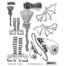 Dylusions Cling Stamps 8.5X7 - Spooky Season DYR10051